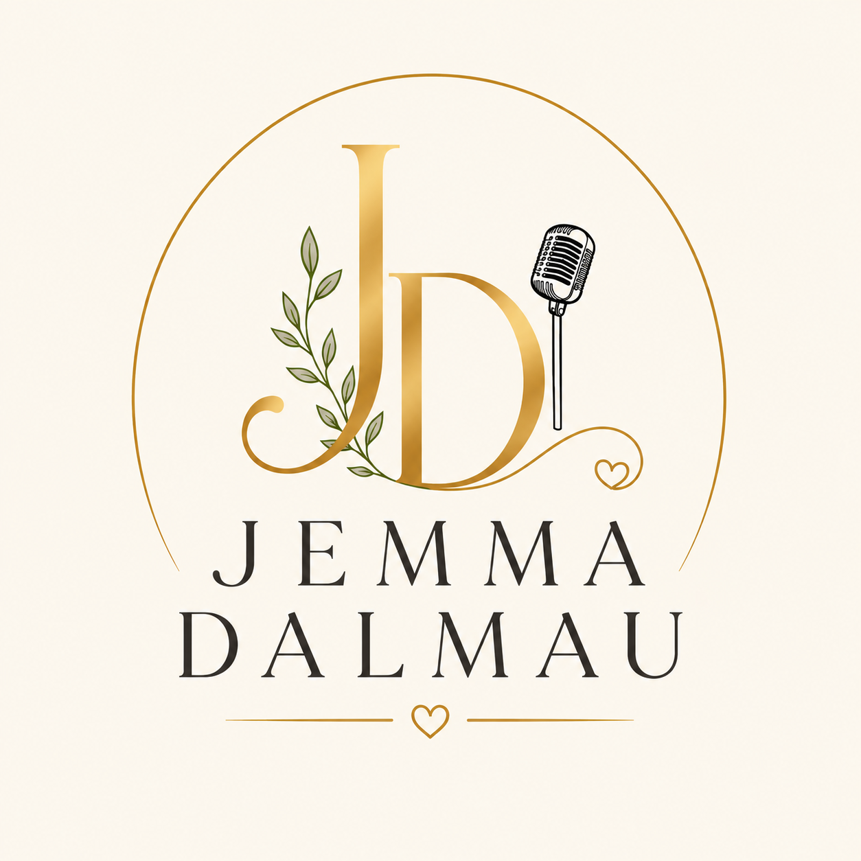 JD Dalmau Text with Microphone